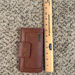 Roxy Brown Leather Wallet